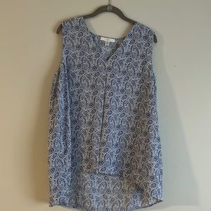 Pattern tank top